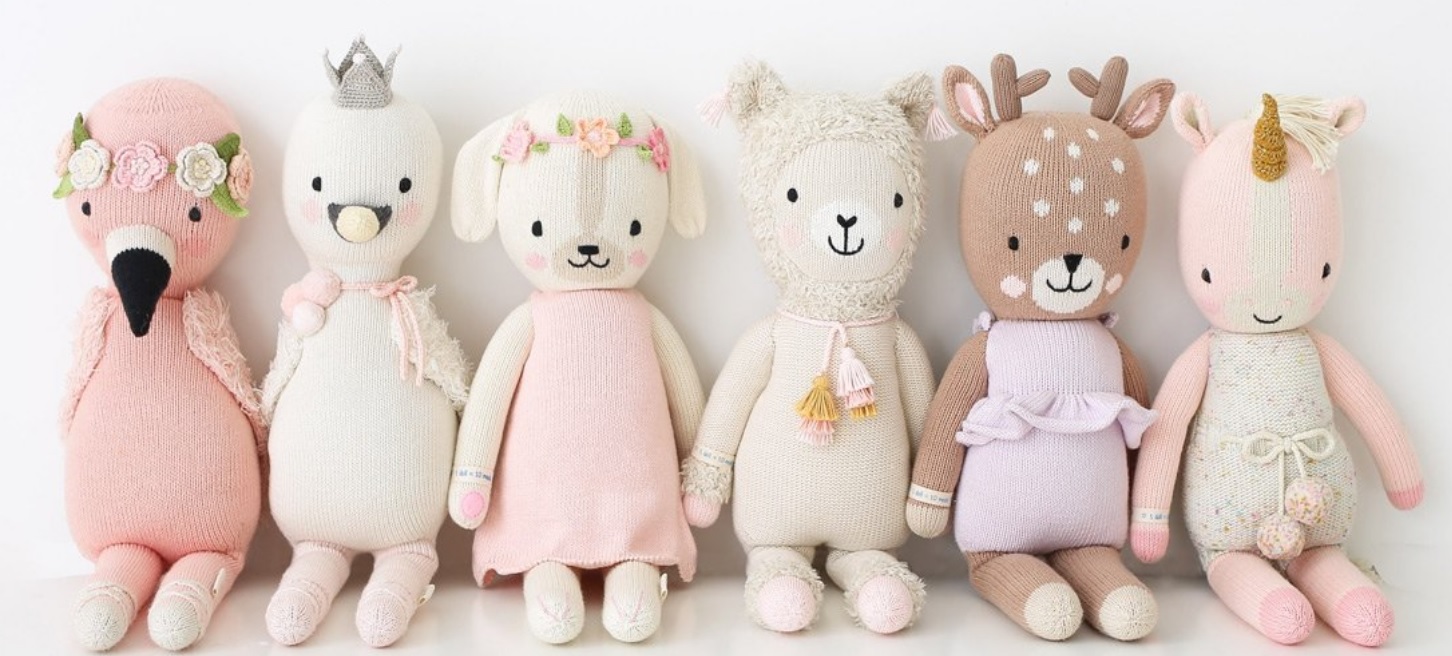 Cuddle & kind clearance dolls